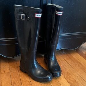 Hunter tall rain boots